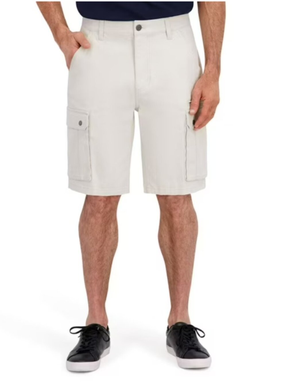 Iron Co. Mens Stretch Cargo Shorts In Dune Tan Size 32 NWT